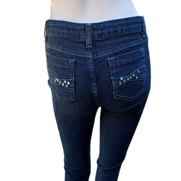 51664...Canyon River Blues Skinn Jeans Juniors 14, W27" 27"Inseam 8 1/2"Rise - Picture 5 of 6